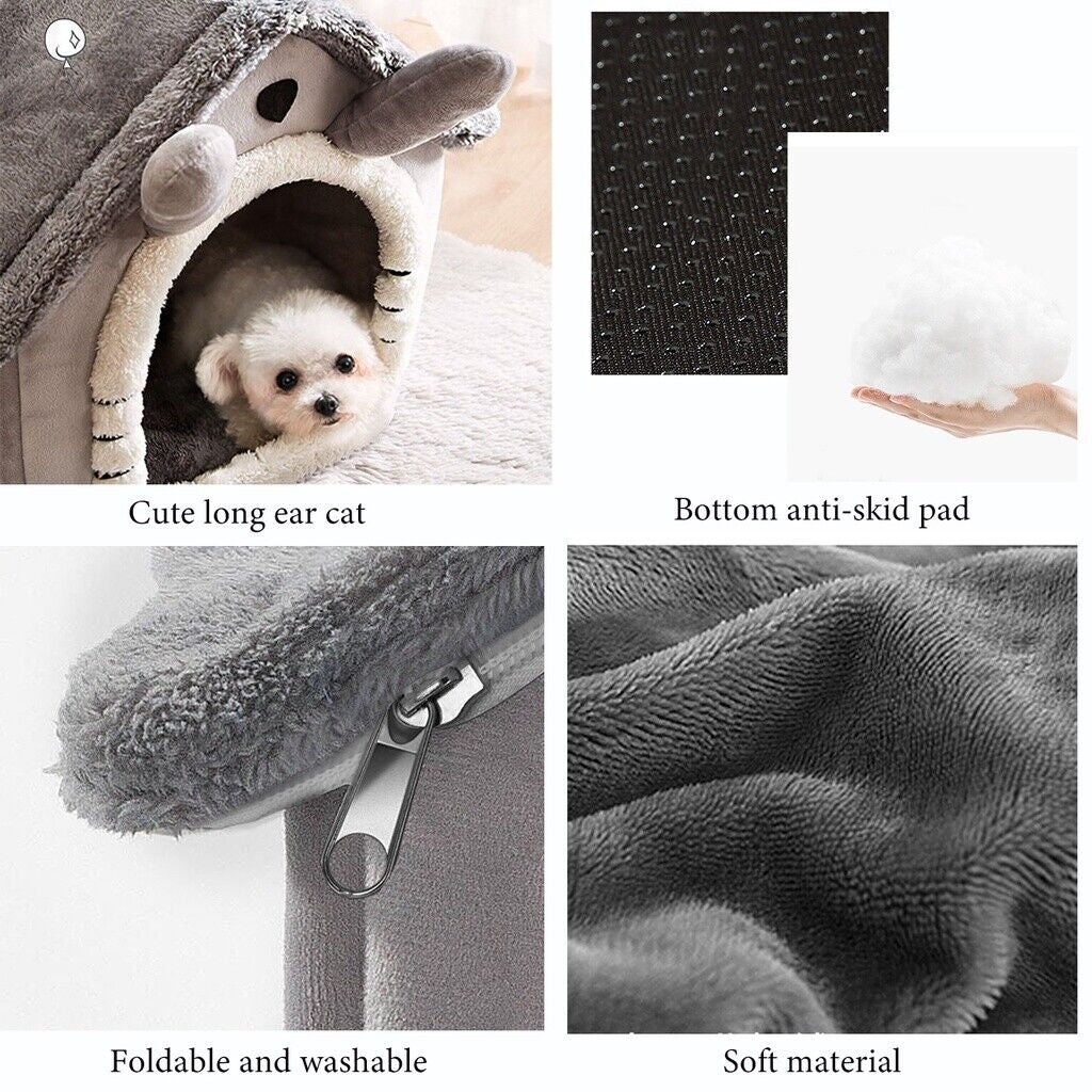 Cozy Cat Washable Warm House Cave